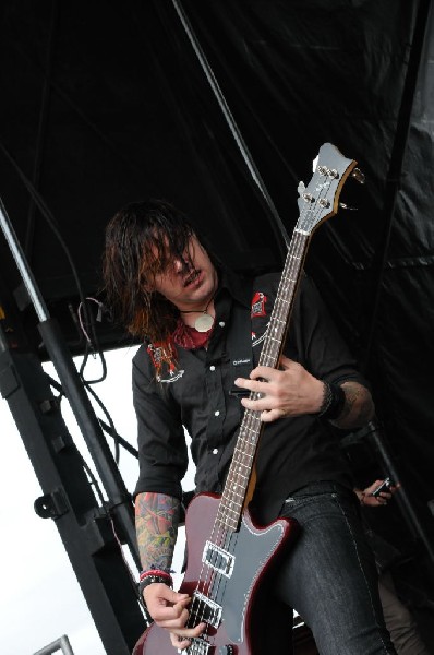 Norma Jean on the Route 66 Stage, Warped Tour, Verizon Wireless Amphitheate