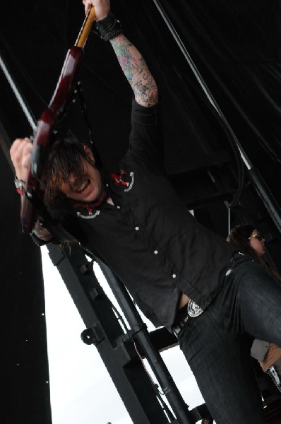 Norma Jean on the Route 66 Stage, Warped Tour, Verizon Wireless Amphitheate