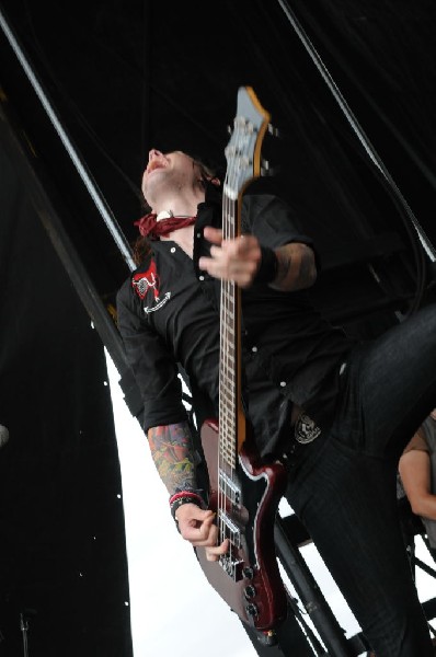 Norma Jean on the Route 66 Stage, Warped Tour, Verizon Wireless Amphitheate
