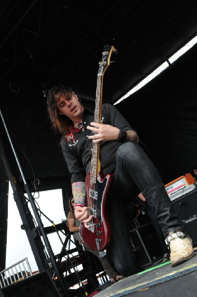 Norma Jean on the Route 66 Stage, Warped Tour, Verizon Wireless Amphitheate