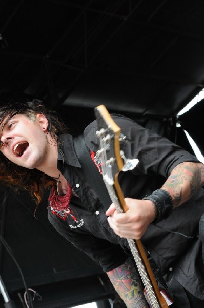 Norma Jean on the Route 66 Stage, Warped Tour, Verizon Wireless Amphitheate