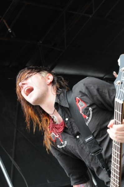 Norma Jean on the Route 66 Stage, Warped Tour, Verizon Wireless Amphitheate