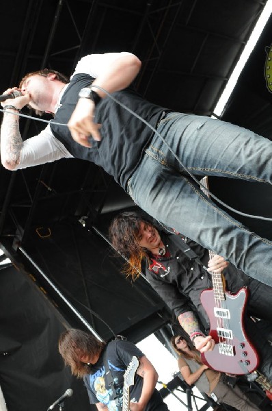 Norma Jean on the Route 66 Stage, Warped Tour, Verizon Wireless Amphitheate