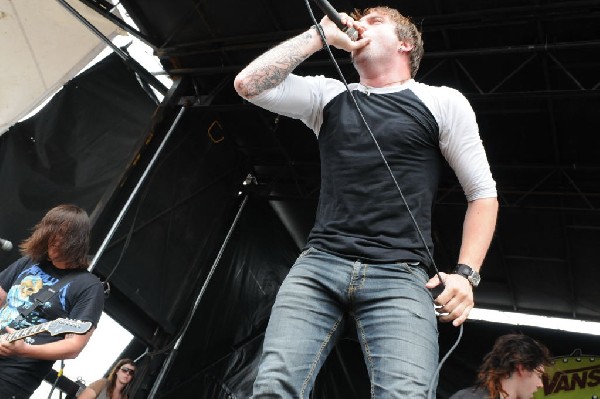 Norma Jean on the Route 66 Stage, Warped Tour, Verizon Wireless Amphitheate