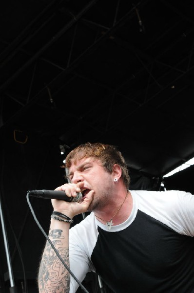 Norma Jean on the Route 66 Stage, Warped Tour, Verizon Wireless Amphitheate