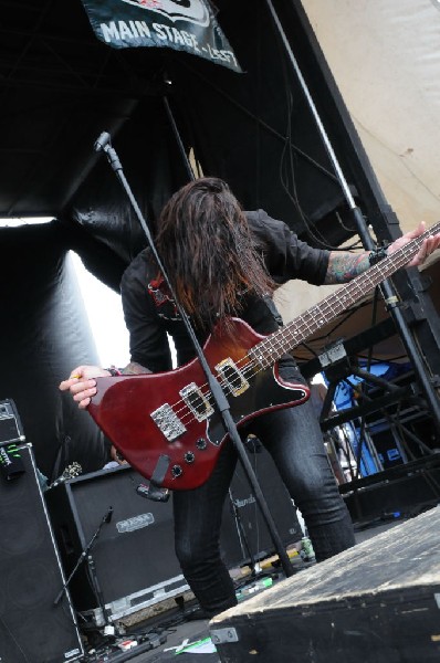 Norma Jean on the Route 66 Stage, Warped Tour, Verizon Wireless Amphitheate