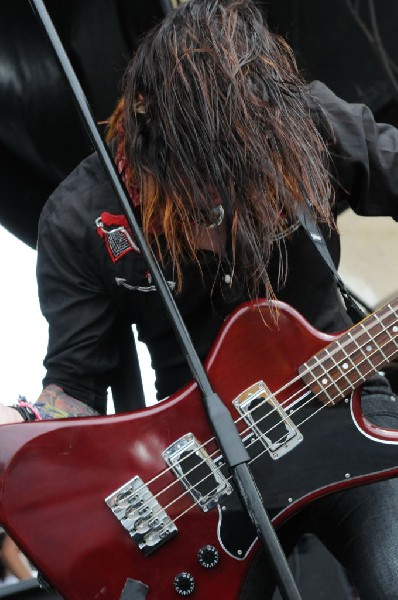 Norma Jean on the Route 66 Stage, Warped Tour, Verizon Wireless Amphitheate