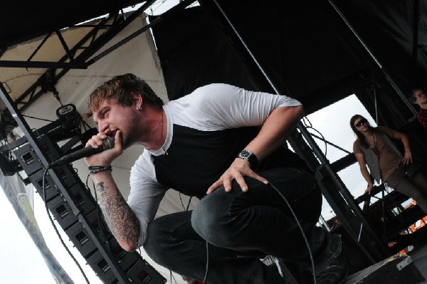 Norma Jean on the Route 66 Stage, Warped Tour, Verizon Wireless Amphitheate