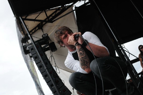Norma Jean on the Route 66 Stage, Warped Tour, Verizon Wireless Amphitheate