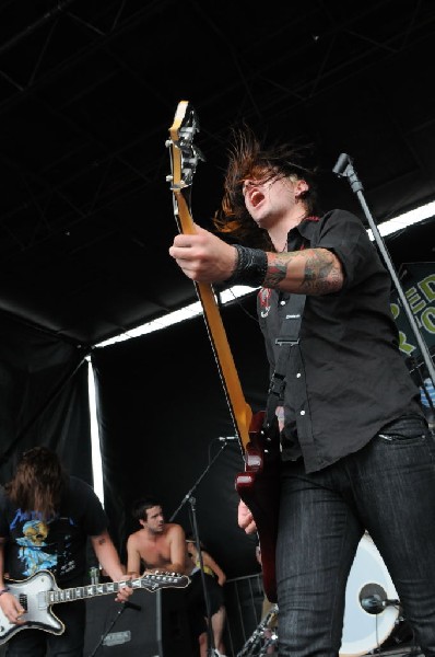 Norma Jean on the Route 66 Stage, Warped Tour, Verizon Wireless Amphitheate
