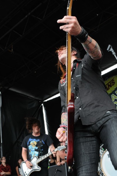 Norma Jean on the Route 66 Stage, Warped Tour, Verizon Wireless Amphitheate