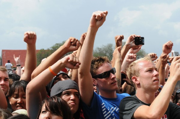 Norma Jean on the Route 66 Stage, Warped Tour, Verizon Wireless Amphitheate