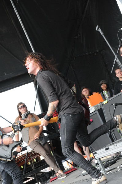 Norma Jean on the Route 66 Stage, Warped Tour, Verizon Wireless Amphitheate
