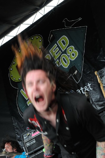 Norma Jean on the Route 66 Stage, Warped Tour, Verizon Wireless Amphitheate