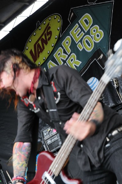 Norma Jean on the Route 66 Stage, Warped Tour, Verizon Wireless Amphitheate