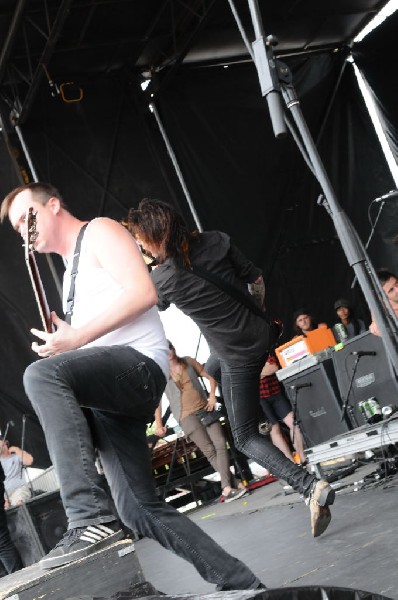 Norma Jean on the Route 66 Stage, Warped Tour, Verizon Wireless Amphitheate