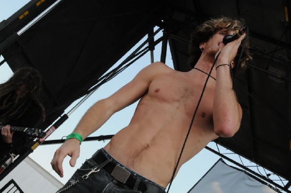 Nothing More at Warped Festival, San Antonio, Texas