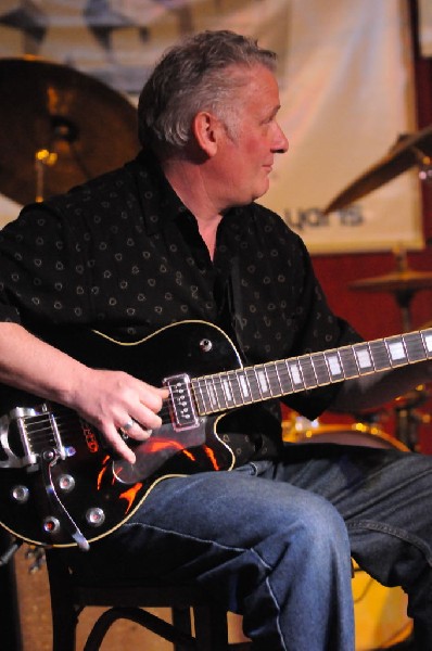 Orange Jefferson and Thierry Cognee at Lamberts's BarBQ, Austin, Tx - SXSW