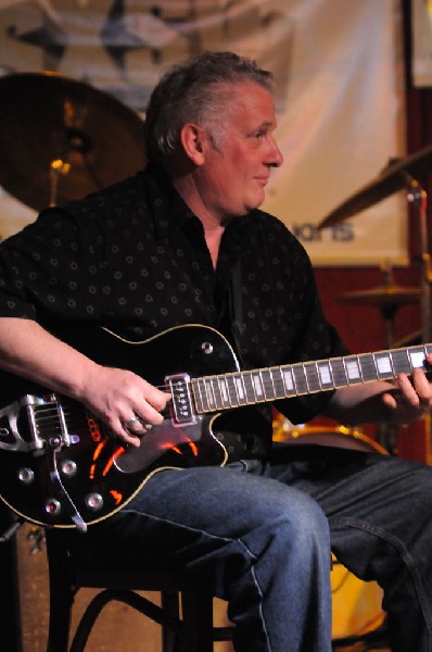 Orange Jefferson and Thierry Cognee at Lamberts's BarBQ, Austin, Tx - SXSW