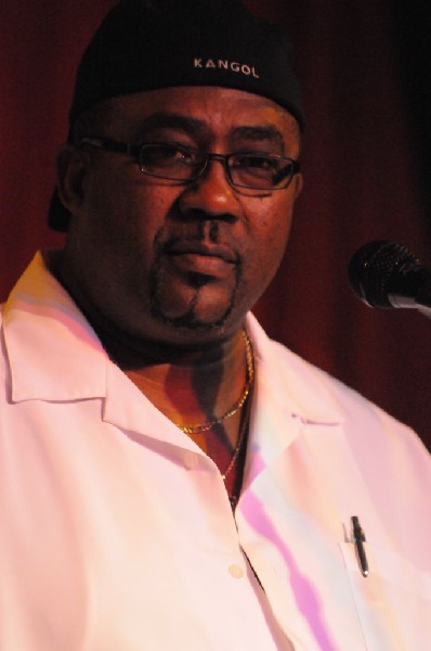 Orange Jefferson and Thierry Cognee at Lamberts's BarBQ, Austin, Tx - SXSW