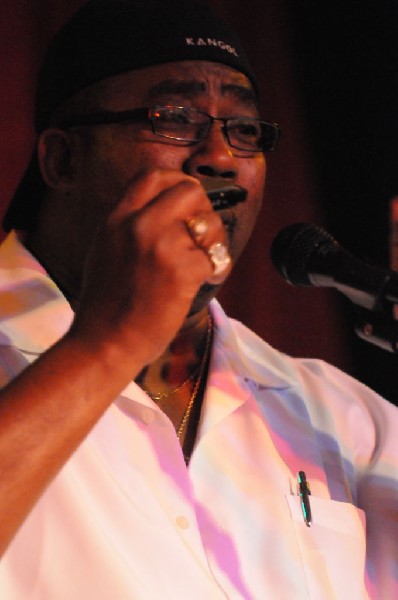 Orange Jefferson and Thierry Cognee at Lamberts's BarBQ, Austin, Tx - SXSW