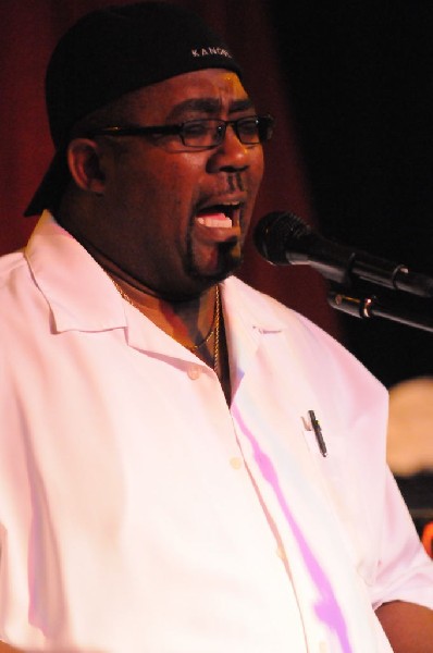 Orange Jefferson and Thierry Cognee at Lamberts's BarBQ, Austin, Tx - SXSW