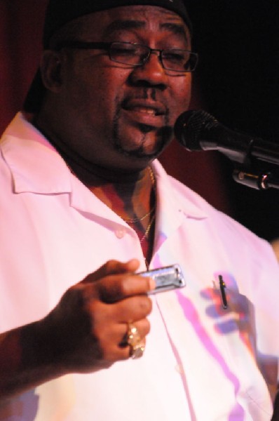 Orange Jefferson and Thierry Cognee at Lamberts's BarBQ, Austin, Tx - SXSW