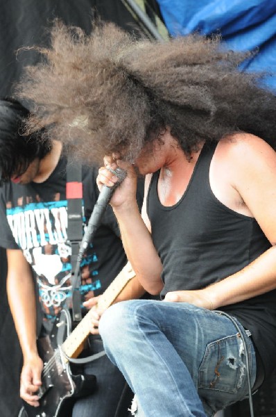 Panima on the Ernie Ball Stage, Warped Tour, Verizon Wireless Amphitheater,