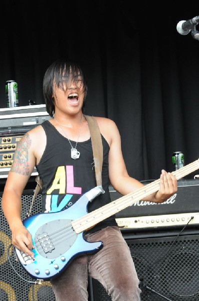Panima on the Ernie Ball Stage, Warped Tour, Verizon Wireless Amphitheater,