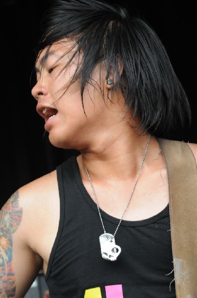 Panima on the Ernie Ball Stage, Warped Tour, Verizon Wireless Amphitheater,