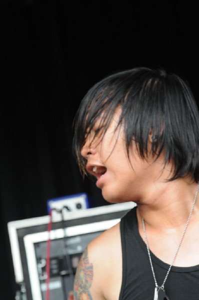 Panima on the Ernie Ball Stage, Warped Tour, Verizon Wireless Amphitheater,