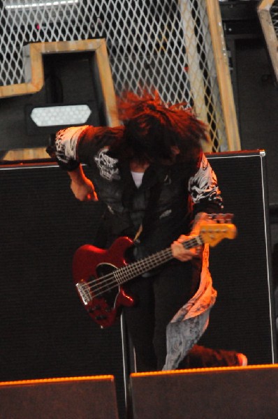 Papa Roach at the Verizon Wireless Amphitheater, Selma, Texas
