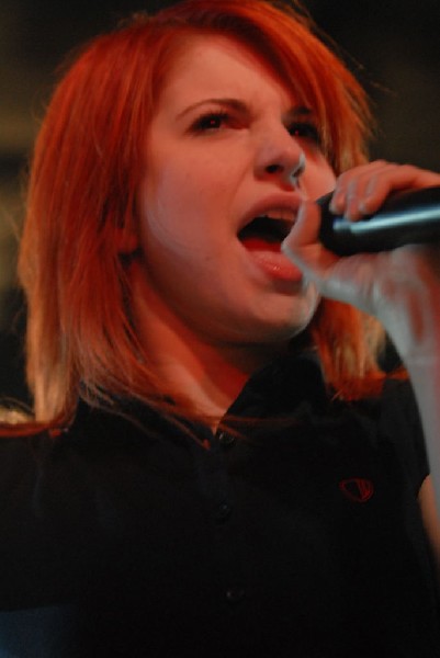 Paramore at La Zona Rosa, Austin, Texas 3/14/08 during SXSW 2008