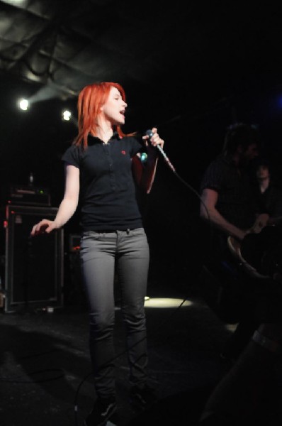 Paramore at La Zona Rosa, Austin, Texas 3/14/08 during SXSW 2008