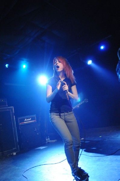 Paramore at La Zona Rosa, Austin, Texas 3/14/08 during SXSW 2008
