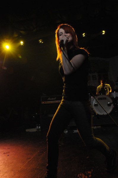 Paramore at La Zona Rosa, Austin, Texas 3/14/08 during SXSW 2008