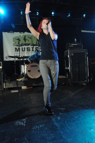 Paramore at La Zona Rosa, Austin, Texas 3/14/08 during SXSW 2008