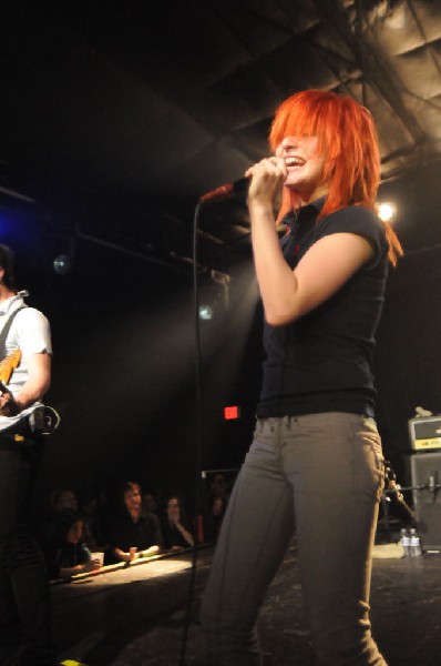 Paramore at La Zona Rosa, Austin, Texas 3/14/08 during SXSW 2008