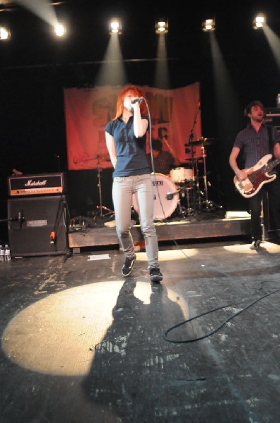 Paramore at La Zona Rosa, Austin, Texas 3/14/08 during SXSW 2008