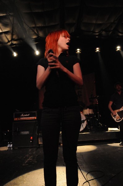 Paramore at La Zona Rosa, Austin, Texas 3/14/08 during SXSW 2008