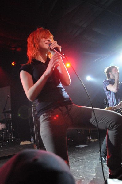 Paramore at La Zona Rosa, Austin, Texas 3/14/08 during SXSW 2008