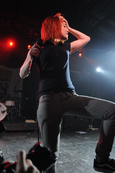 Paramore at La Zona Rosa, Austin, Texas 3/14/08 during SXSW 2008