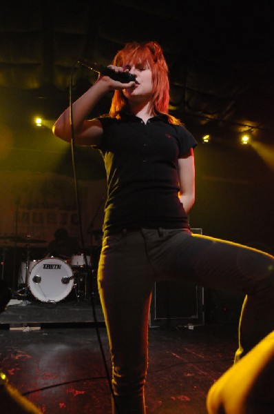 Paramore at La Zona Rosa, Austin, Texas 3/14/08 during SXSW 2008