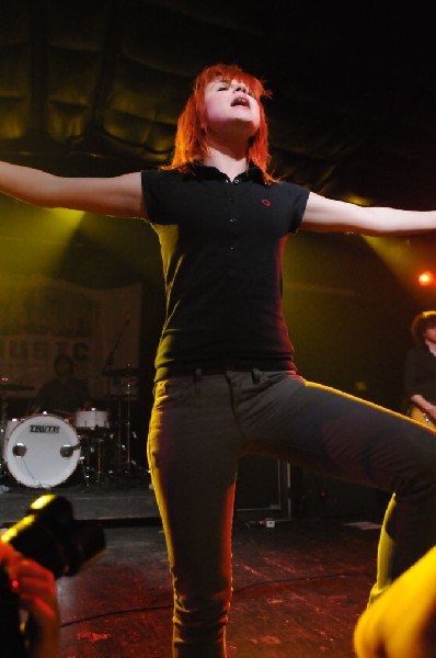 Paramore at La Zona Rosa, Austin, Texas 3/14/08 during SXSW 2008