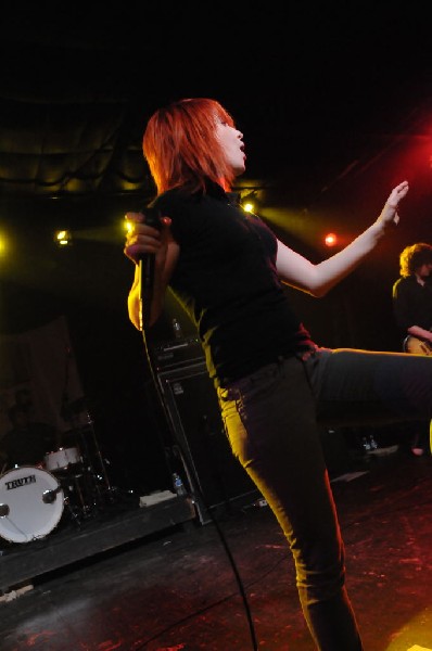 Paramore at La Zona Rosa, Austin, Texas 3/14/08 during SXSW 2008
