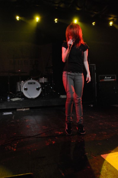 Paramore at La Zona Rosa, Austin, Texas 3/14/08 during SXSW 2008