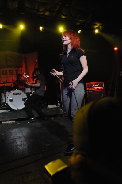 Paramore at La Zona Rosa, Austin, Texas 3/14/08 during SXSW 2008