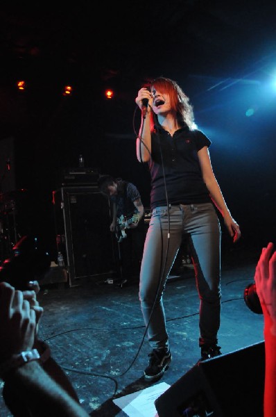 Paramore at La Zona Rosa, Austin, Texas 3/14/08 during SXSW 2008