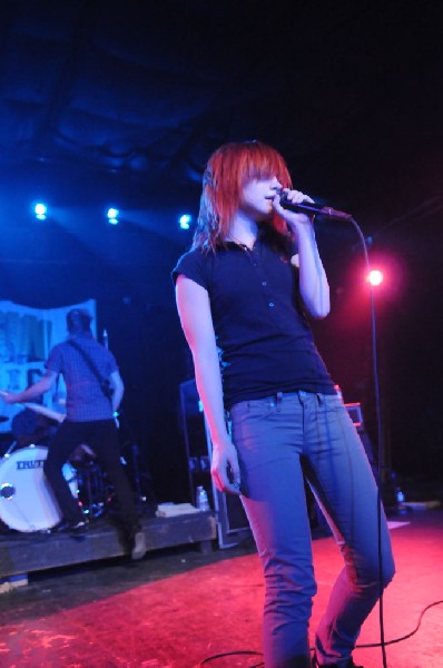 Paramore at La Zona Rosa, Austin, Texas 3/14/08 during SXSW 2008