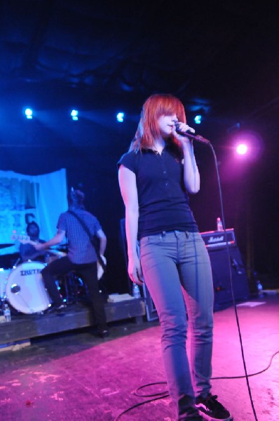 Paramore at La Zona Rosa, Austin, Texas 3/14/08 during SXSW 2008